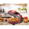 Beper P101CUD300 Party Line φούρνος πίτσας, 1200 W, 400°C, πυρίμαχη πέτρα 31 cm, κόκκινος