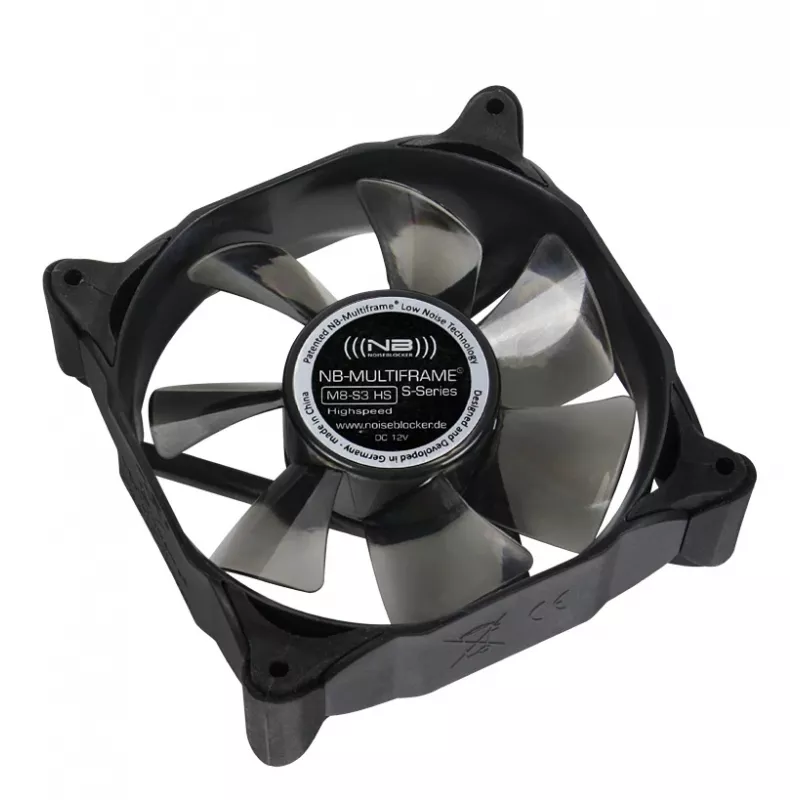 Noiseblocker Multiframe S-Serie M8-3 HS Ανεμιστήρας κουτιού 80mm