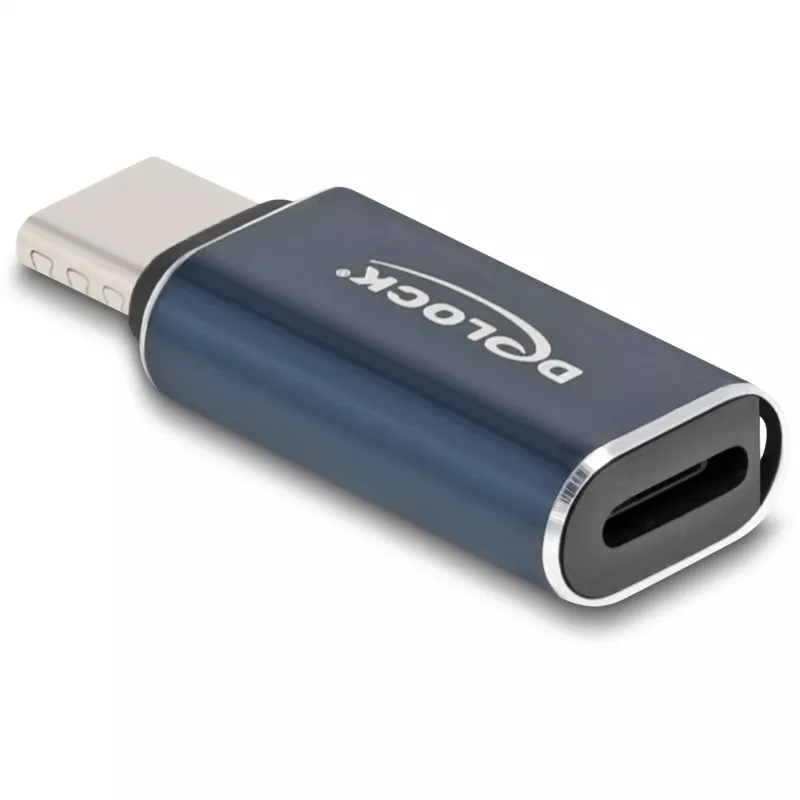 Καλώδιο αντάπτορας DeLOCK 60688 USB 2.0 Type-C σε 8-Pin Lightning ανθρακί