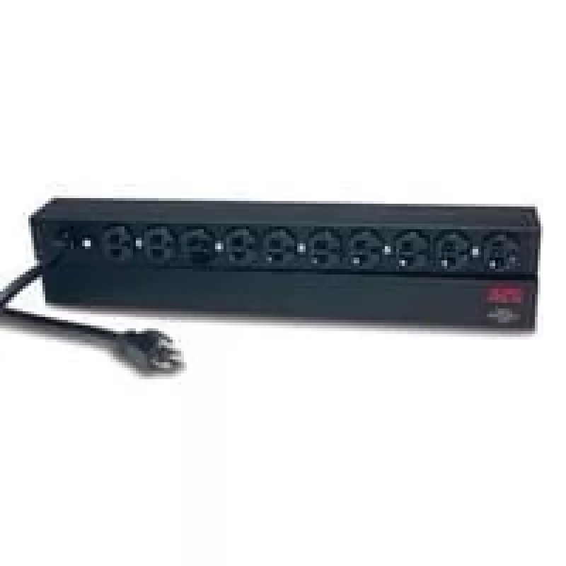 APC Rack PDU, Basic, 1U, 20A, 120V μονάδα διανομής ισχύος (PDU) μαύρο