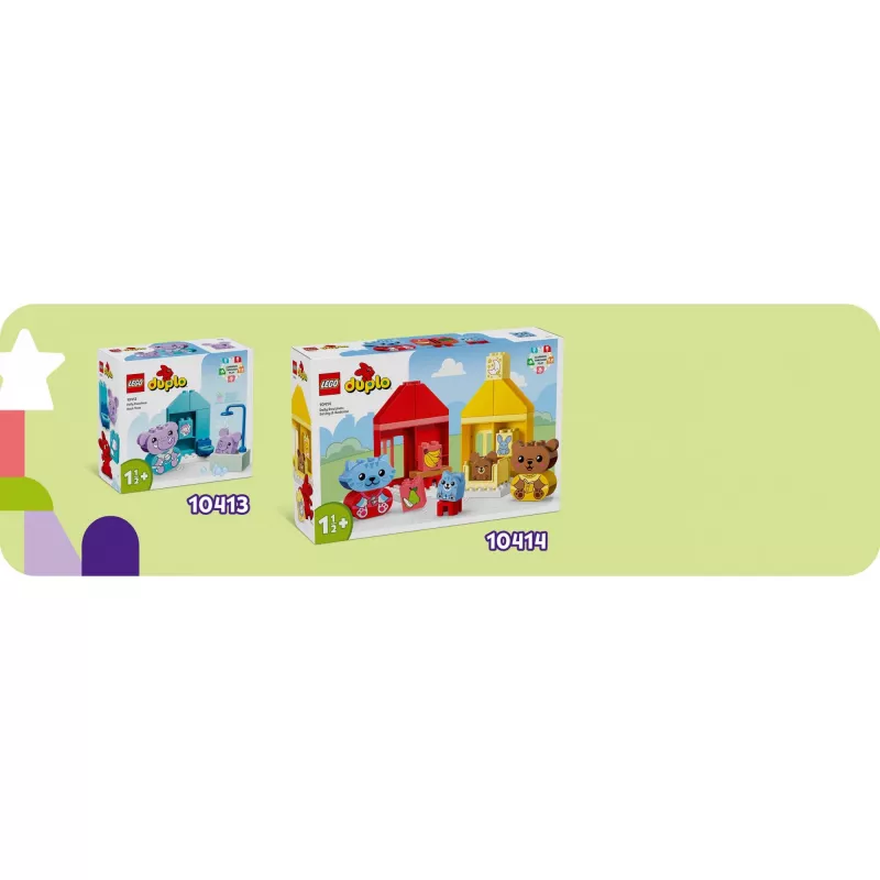 LEGO DUPLO Οι Πρώτες μου Καθημερινές Ρουτίνες: Φαγητό & Ώρα Ύπνου 10414