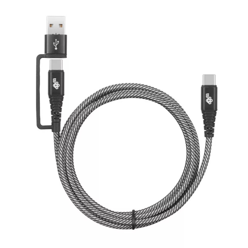 Καλώδιο USB-A σε C TB AKTBXKUCTOA120B 1,2 m, μαύρο