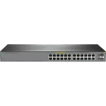 Διαχειριζόμενος διακόπτης 24 θυρών HP Enterprise OfficeConnect 1920S JL384A-RFB, Λειτουργίες Layer-2, τοποθέτηση σε rack