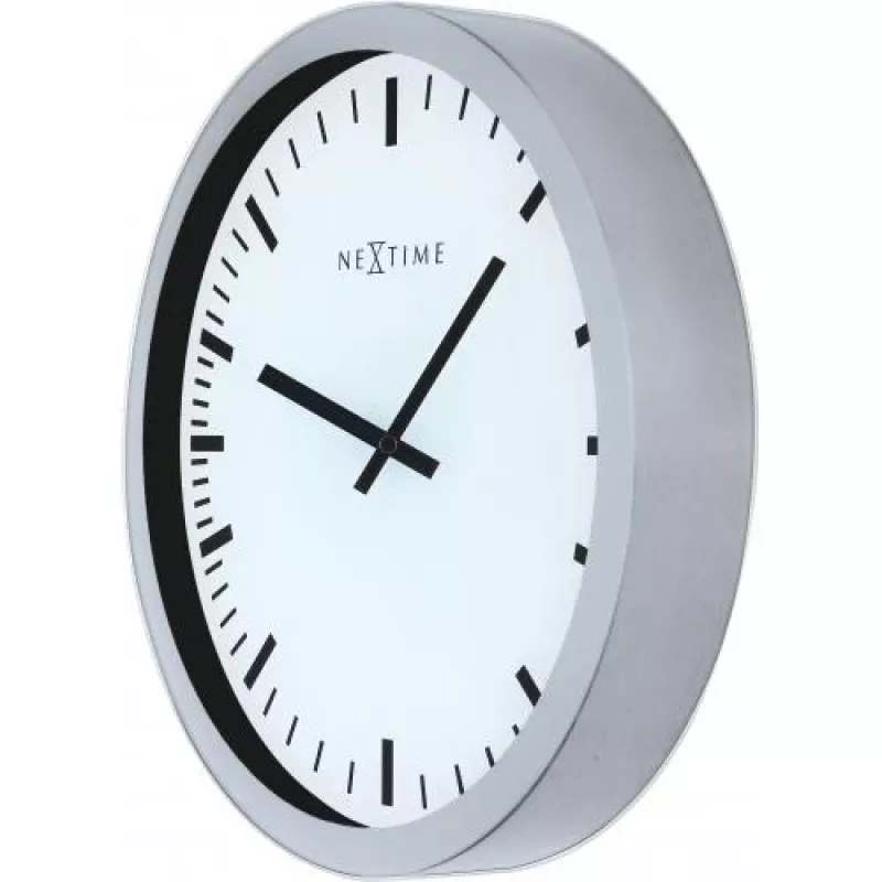 NeXtime Ρολόι 3031 Magic - Stripe, 25x35,2 cm, Επιτοίχιο, Λευκό