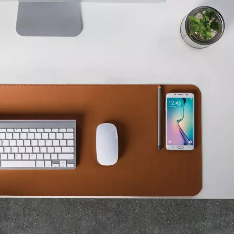 Desktop-Pad Rode Alterzone – επιφάνεια από vegan δέρμα, κονιάκ