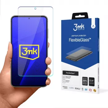 3MK FlexibleGlass υβριδικό γυαλί προστασίας οθόνης για Samsung Galaxy S23 (S911), 6,1 ιντσών, 7H