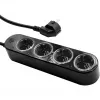 Πολύπριζο Shelly Plug & Play PS4 Gen4 — 4 πρίζες, 12 A ανά πρίζα