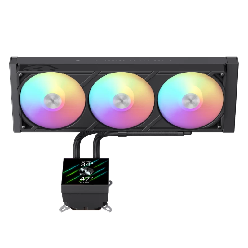 Gamemax υδρόψυξη CPU | GLACIER 360 LCD BK | Intel, AMD