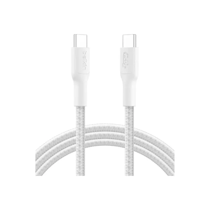 Καλώδιο USB Belkin BoostCharge Pro 2m USB C Λευκό