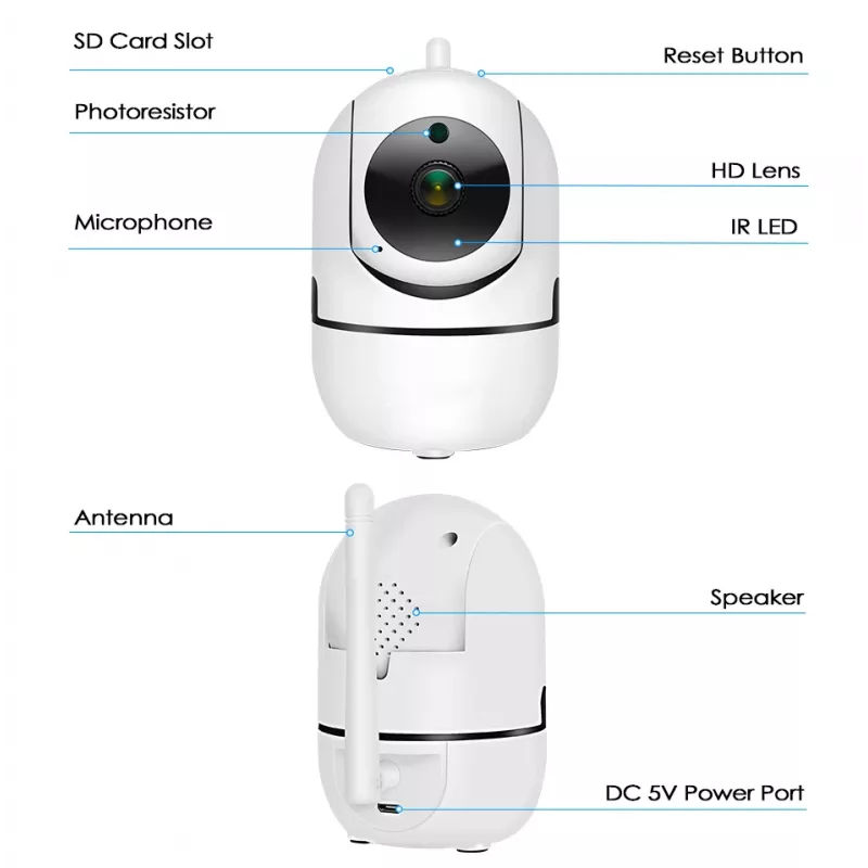 Κάμερα Wi-Fi Denver IIC-172 από Tuya