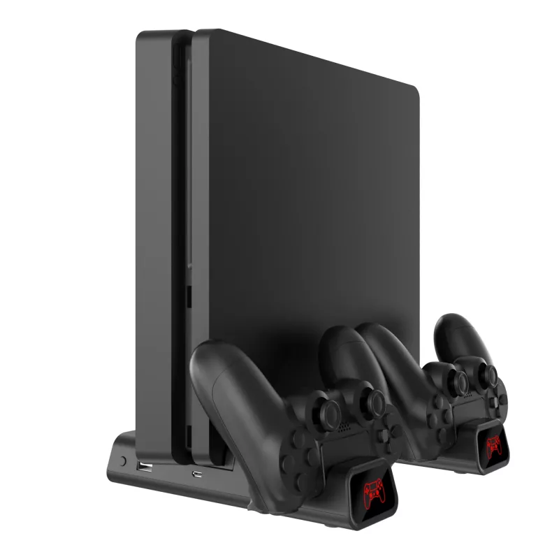 Βάση ψύξης White Shark PS4-19076 Cutman με 2 σταθμούς φόρτισης για χειριστήριο