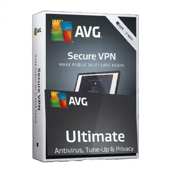 AVG Ultimate 10 συσκευές VPN κλειδί 2 ετών, Global