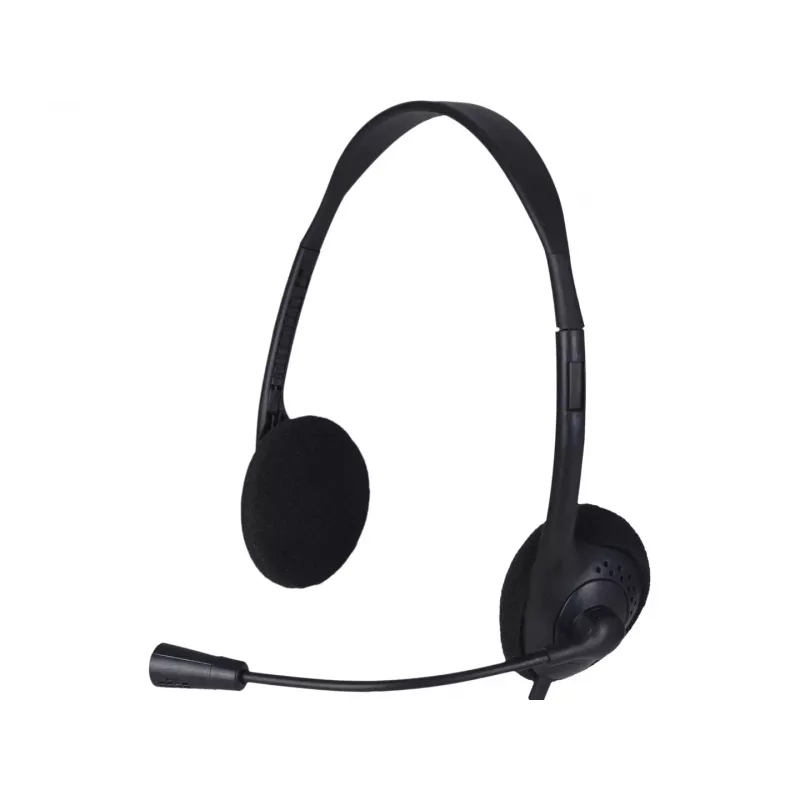 Advanced Accessories USB headset με μικρόφωνο - μαύρο