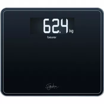 Ζυγαριά σώματος Beurer GS 410 Signature Line – μαύρη γυάλινη επιφάνεια, Μοντέλο 735.76