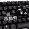 Ducky Origin Phantom μαύρο πληκτρολόγιο Universal USB QWERTZ Γερμανικό