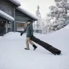 Thule 5176 Roundtrip τσάντα snowboard με ροδάκια 165 cm μαύρη