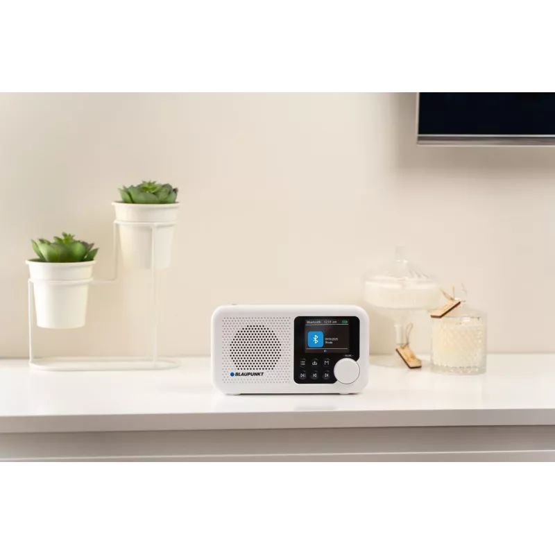 Blaupunkt DR8WH Φορητό ραδιόφωνο Λευκό