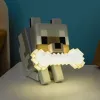 Paladone Minecraft Wolf GloBuddies φωτιστικό