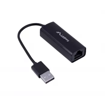 Κάρτα Δικτύου LANBERG NC-0100-01 USB 10 Gbit/s, hot-swap, Καλώδιο 0,15 m, Μαύρο