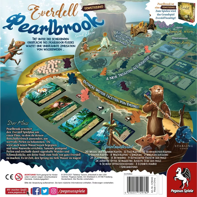 Everdell: Pearlbrook 2. Έκδοση, Επέκταση επιτραπέζιου παιχνιδιού