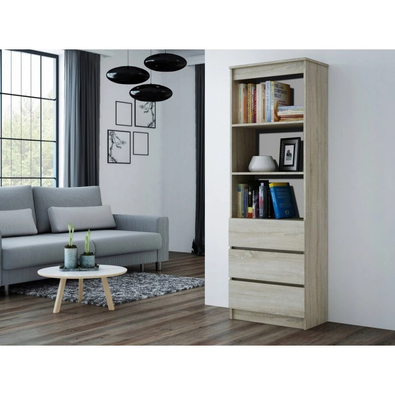 Topeshop RS-60 OLIMP SONOMA ράφι γραφείου