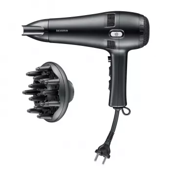 Στεγνωτήρας μαλλιών Severin HT 0165 2100 W μαύρο μήκος καλωδίου 1,8 m