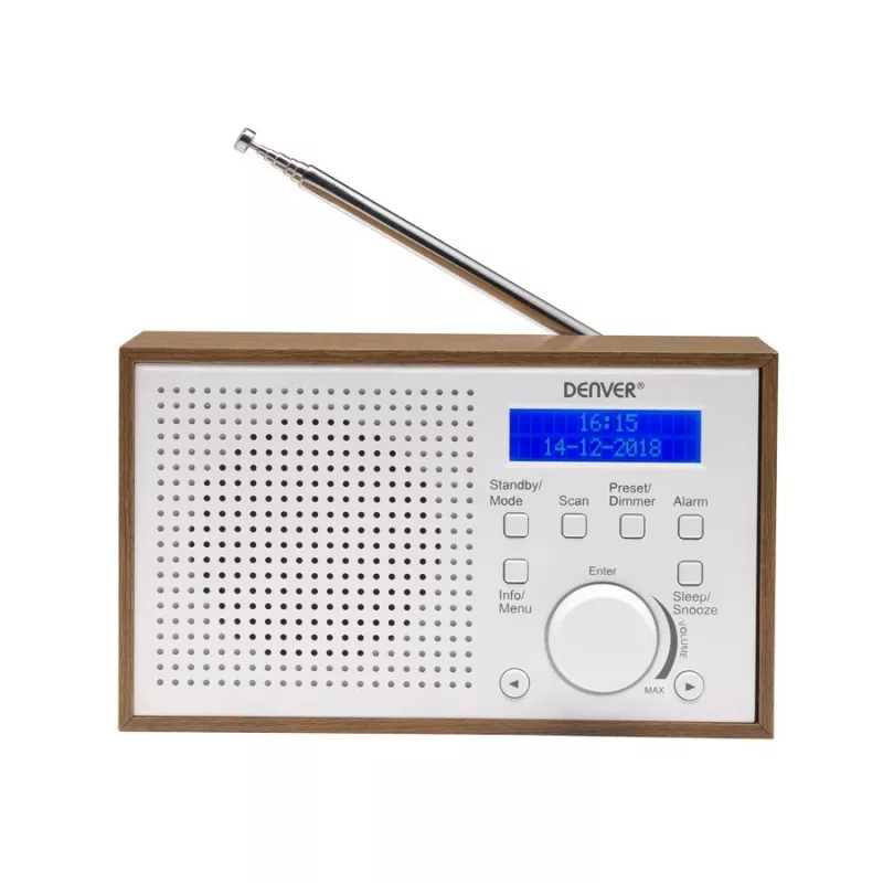 Ραδιόφωνο Denver DAB-46WHITE Internet Αναλογικό & Ψηφιακό