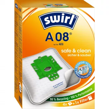 Σακούλες ηλεκτρικής σκούπας Melitta A 08/09 Micropor 4 τεμ. (AEG) Gr.24 6000 7000 ÖKO VAMPYR (1-7025-08)