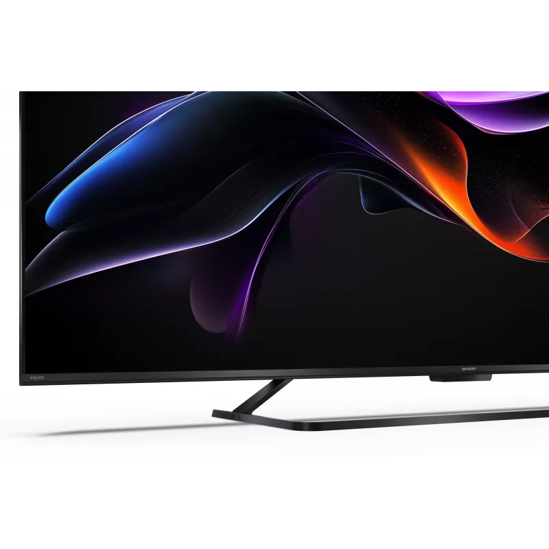 Sharp 65HR7265E 65" 4K UHD Smart LED τηλεόραση, Google TV, Wi-Fi, μαύρη