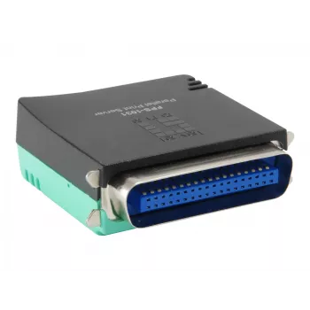 LevelOne Παράλληλος print server, μαύρο, πράσινο, Δραστηριότητα, Σύνδεση, Τροφοδοσία, Κατάσταση, Ταϊβάν, Ethernet LAN, IEEE 802.3, IEEE 802.3u, 10,100 Mbit/s