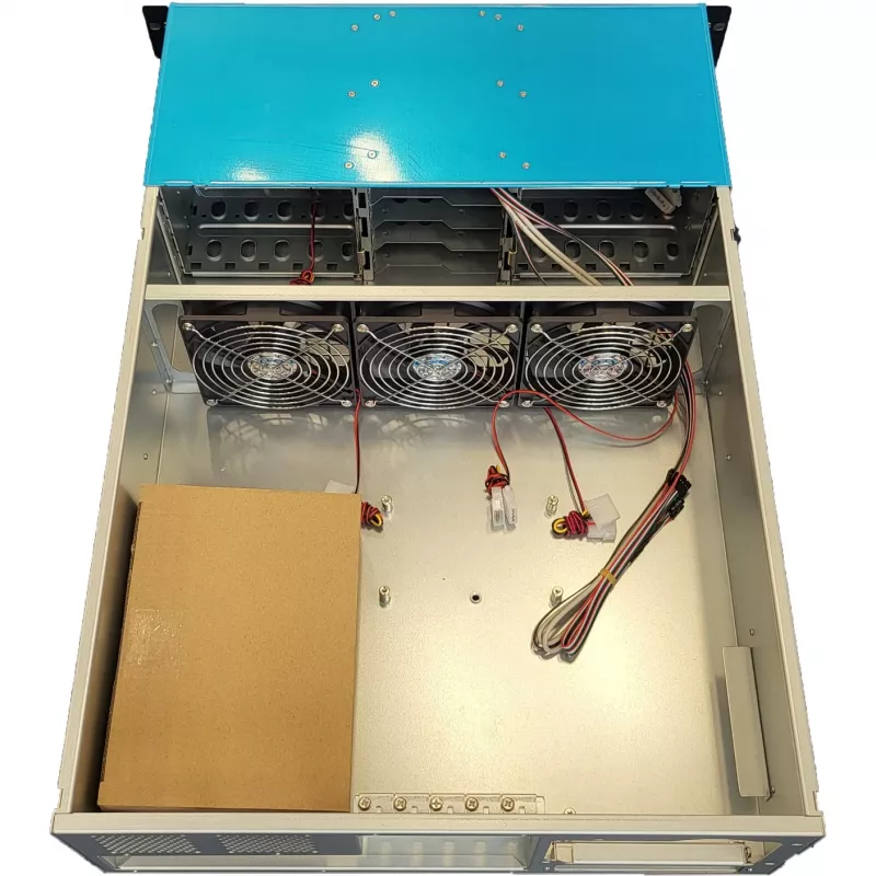 Κουτί διακομιστή RealPower RPS19-G3380 Rack μαύρο