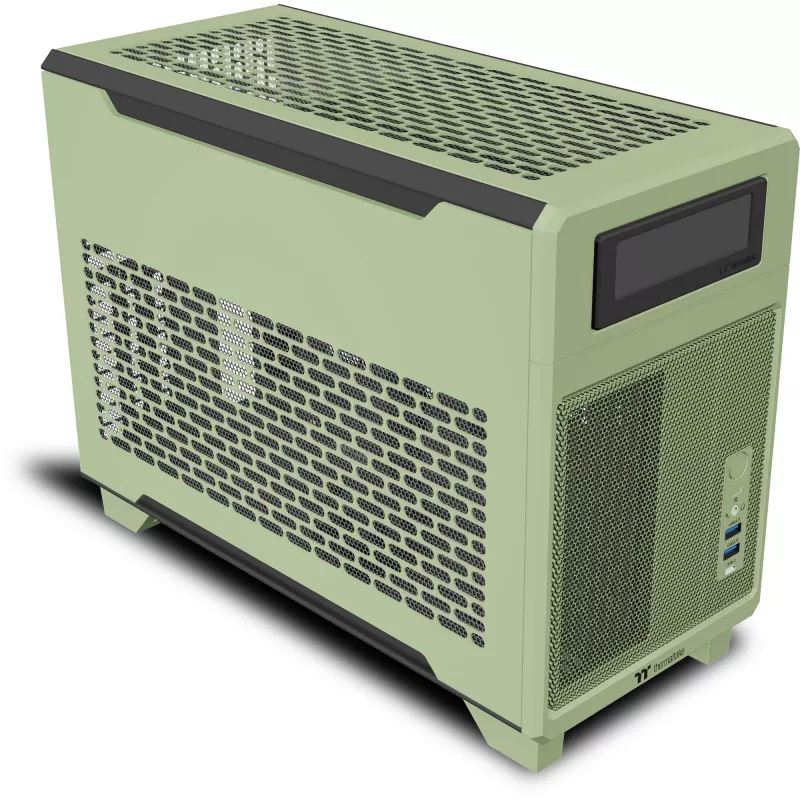 Κουτί PC Thermaltake TR100 Mini Tower πράσινο