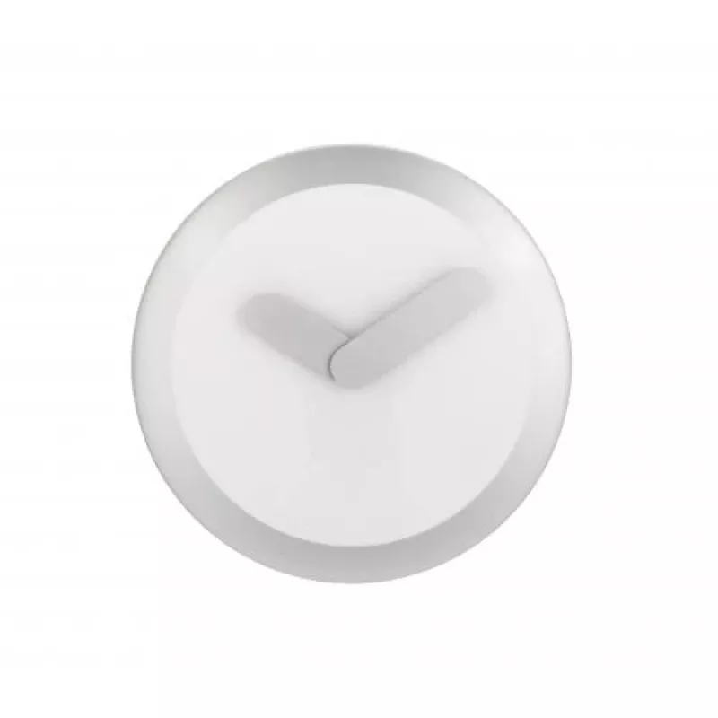 NeXtime ρολόι 2615zi Focus, Ø25 cm, Επιτοίχιο ρολόι, Λευκό/ Ασημί