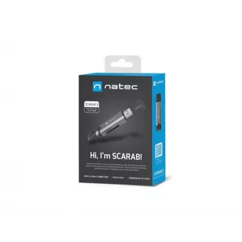Αναγνώστης καρτών SCARAB 3 USB A/C SD/MICRO USB 3.