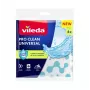 Πανί καθαρισμού VILEDA Pro Clean 179370 — καθολικό πανί με ένζυμα, χρήση με νερό, συσκευασία 4 τεμ.