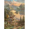 Thomas Kinkade Studios: Pracht am Seeufer, Puzzle 500 τεμ.