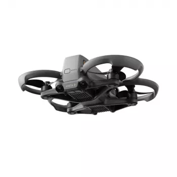 Drone DJI Avata 2 — μέγιστη εμβέλεια 13.000 m, μέγιστη ταχύτητα 27 m/s, 4 έλικες, μαύρο (χωρίς γυαλιά ή τηλεχειριστήριο)