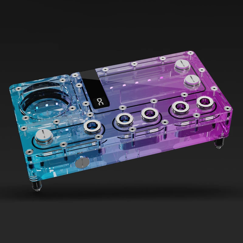 Δοχείο Alphacool Core Distro Plate διαφανές ακρυλικό 125x240x68.8mm