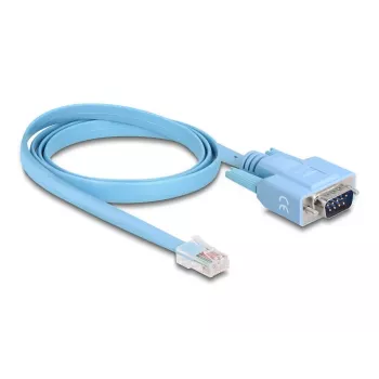 DeLOCK προσαρμογέας RS-232 DB9 βύσμα σε βύσμα RJ45 1 m