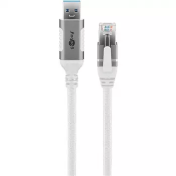 Goobay 74159 – Καλώδιο προσαρμογέα δικτύου USB 3.0 Type-A Gigabit Ethernet 2 m – Κάρτα δικτύου – 1.000 Mbit/s (74159)
