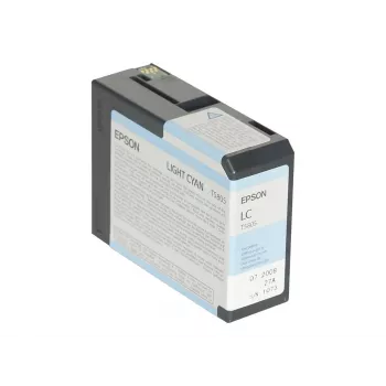 Epson Ατομική συσκευασία Light Cyan T580500, Light Cyan, Χρωστική μελάνη, 80 ml, 1 τεμ., Ατομική συσκευασία