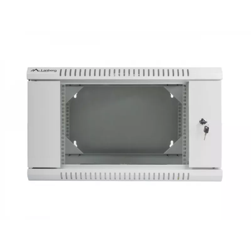 Lanberg WF02-6606-10S Ερμάριο rack 6U τοίχου γκρι