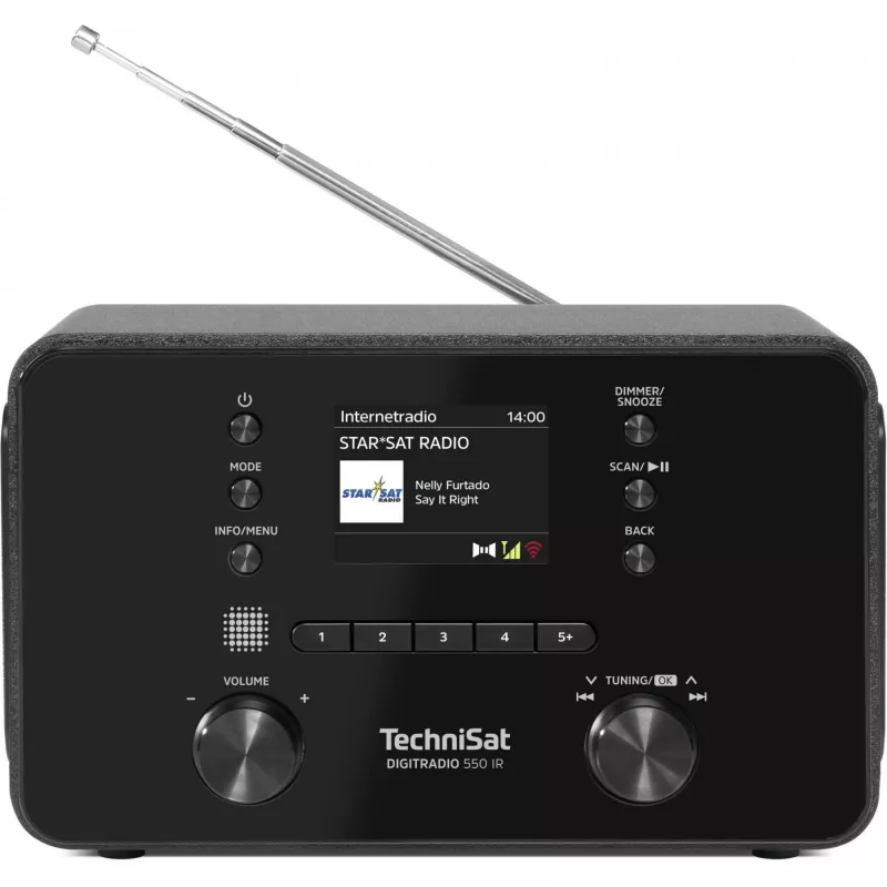 Προσωπικό ραδιόφωνο TechniSat DigitRadio 550 IR Digital DAB+ FM 100W