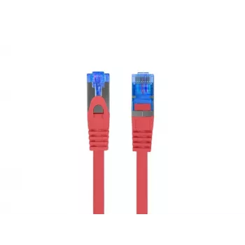 LANBERG PATCHCORD S/FTP CAT.6A 0.5M ΚΟΚΚΙΝΟ LSZH