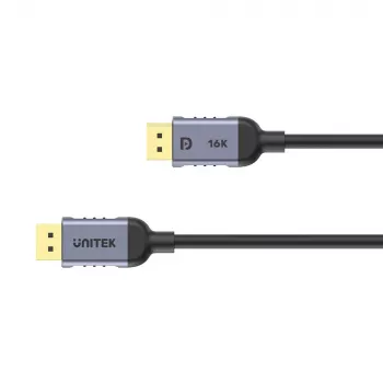 Καλώδιο DisplayPort UNITEK C1628GY01-5M, μαύρο/γκρι