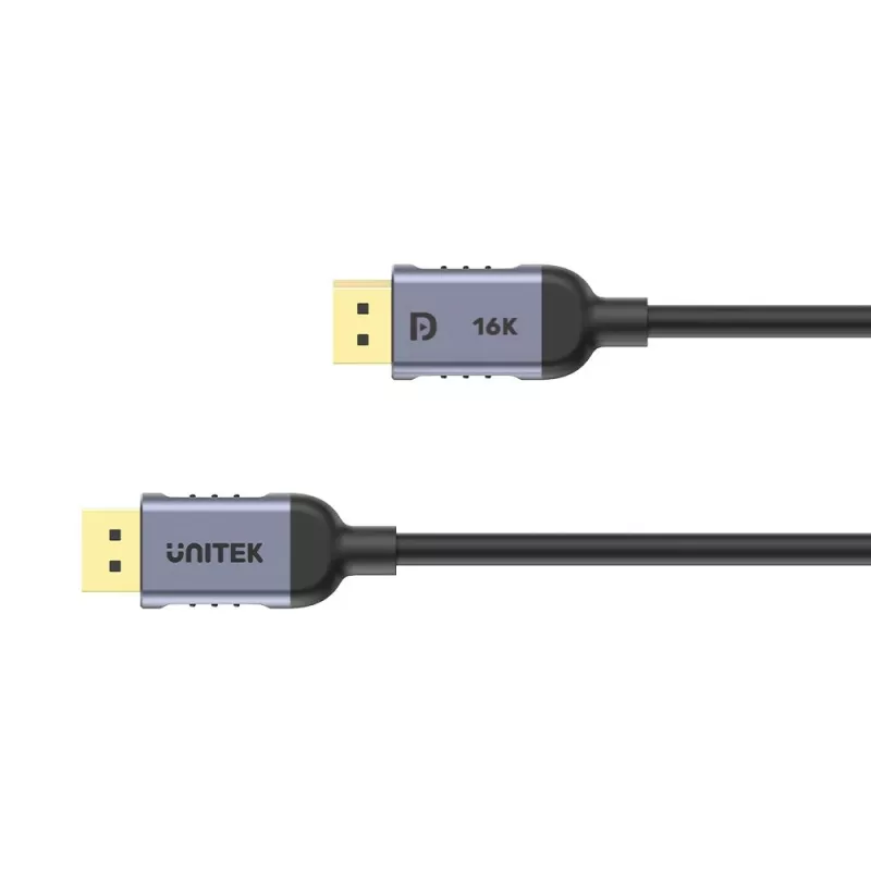 Καλώδιο DisplayPort UNITEK C1628GY01-5M, μαύρο/γκρι