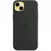Apple iPhone 14 Plus θήκη σιλικόνης με MagSafe – Midnight