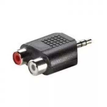 Αντάπτορας 3.5mm VALUE 3.5mm M σε 2x RCA F