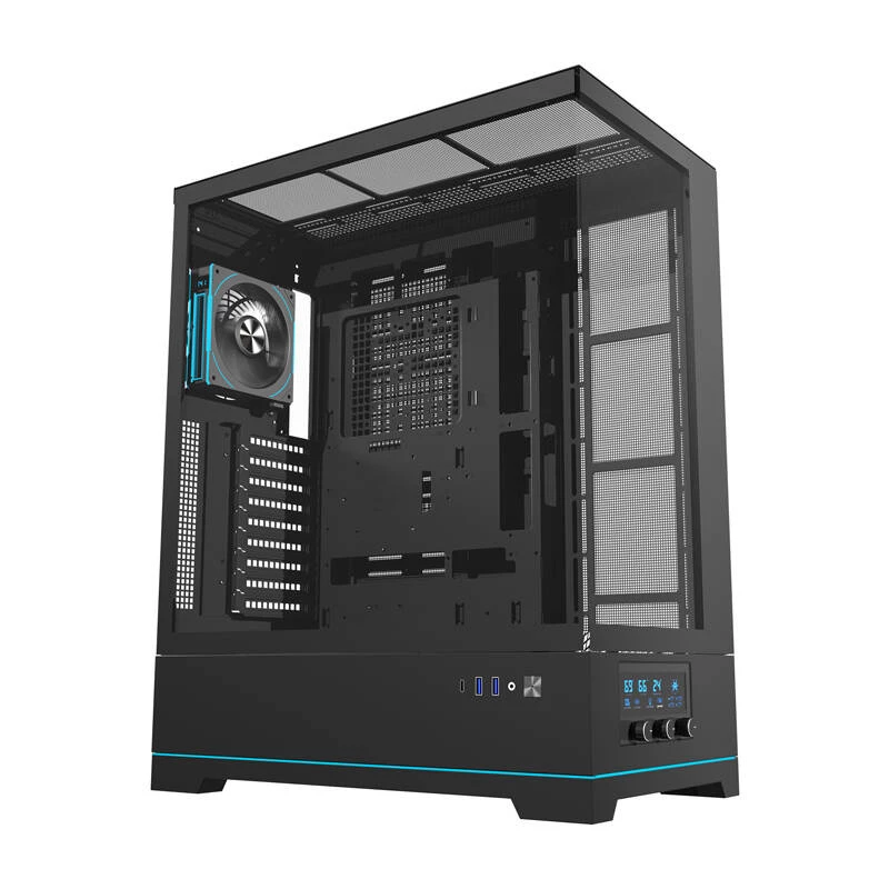 Κουτί υπολογιστή darkFlash DY451L PRO μαύρο ATX μαύρο