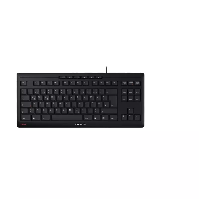 CHERRY STREAM TKL πληκτρολόγιο Universal USB QWERTZ γερμανικό μαύρο